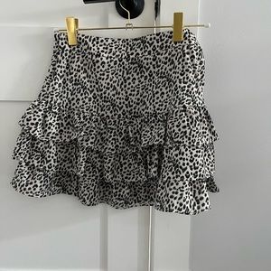 Shein Cheetah print skirt